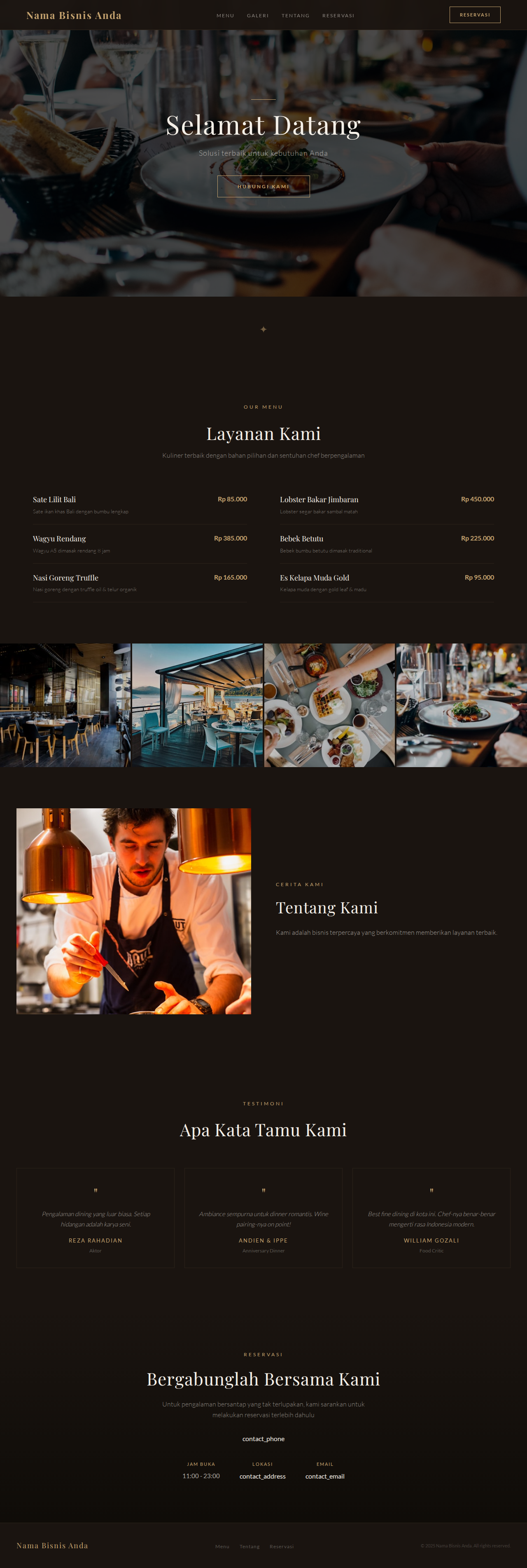 Restoran Fine Dining preview