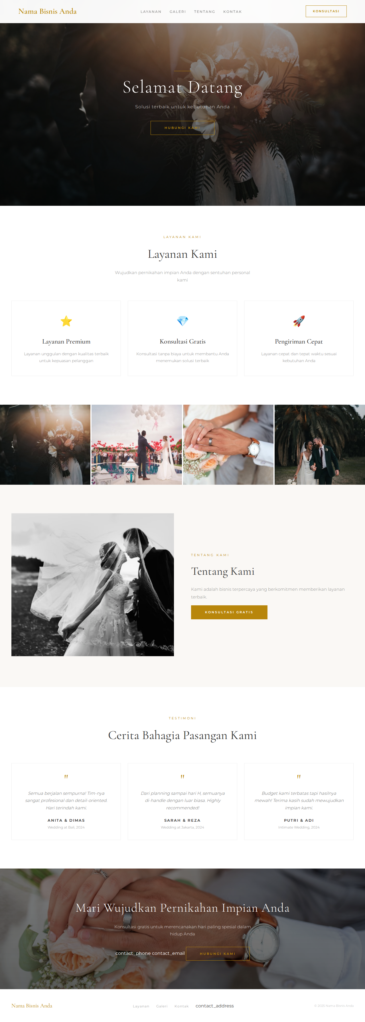 Wedding Organizer preview